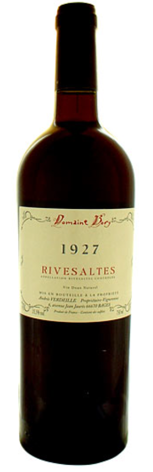 Rivesaltes Domaine Bory 1927