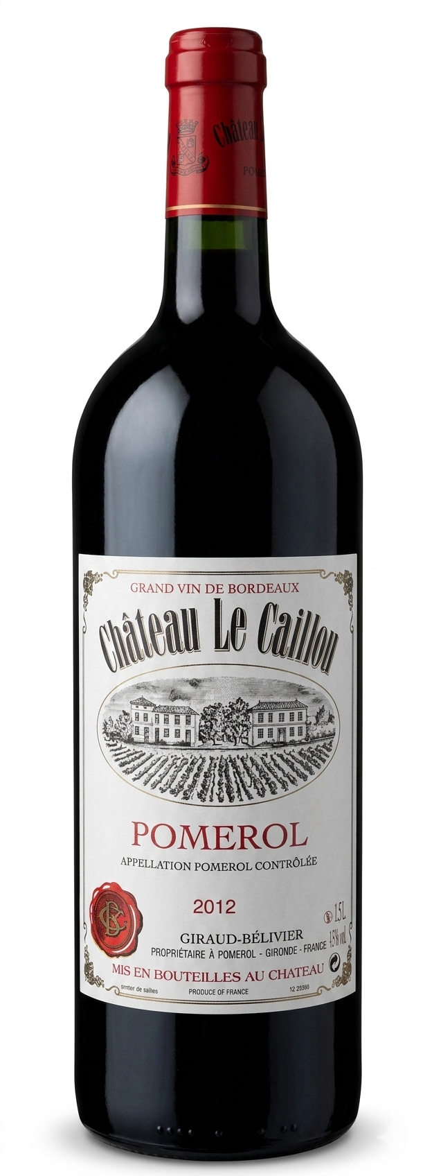Château Le Caillou Pomerol 2012 Magnum 1500ml
