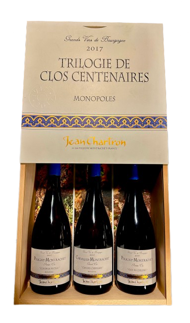 Domaine Jean Chartron Trilogie de Clos Centenaires 2017 Magnum Size Special Gift set