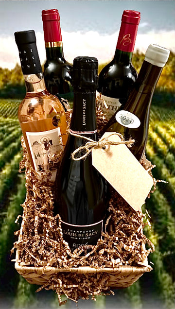 Gift Basket - Basket size and other details may vary based on product size. (Wines not included) ** Greater Los Angeles Area delivery only