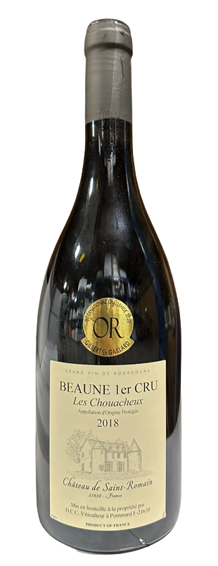 Château de St Romain Beaune 1er Cru « Les Chouacheux » 2018